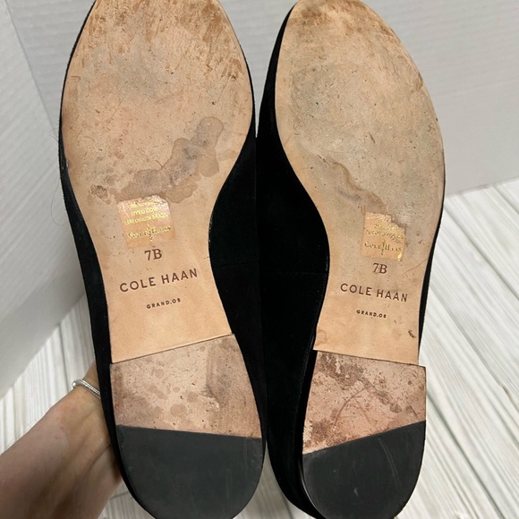 Cole Haan Dakota Genuine Calf Hair Zebra Loafers Sz 7 - Picture 2 of 3